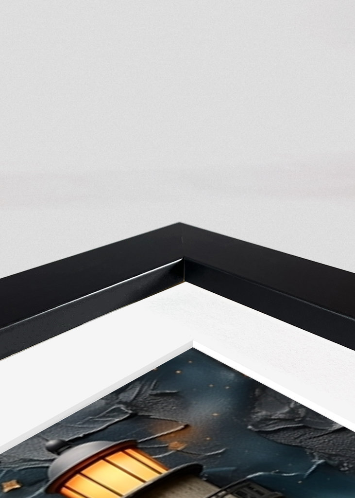 Faro en Noche de Luna Llena 