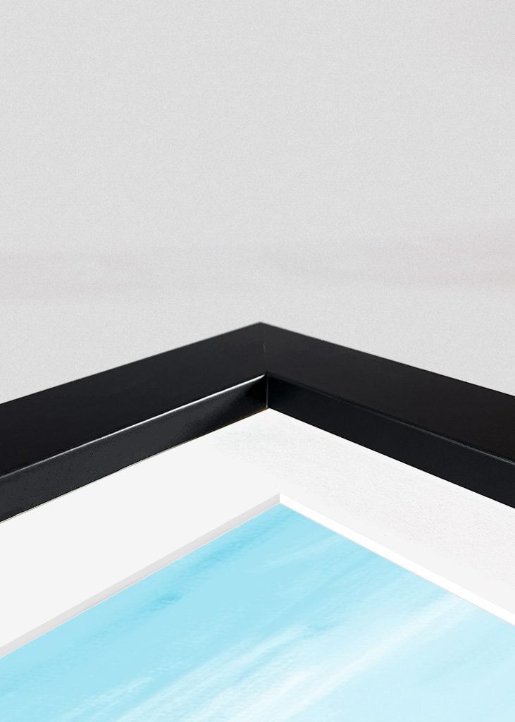 Flamingo und Mädchen am Strand von Aruba