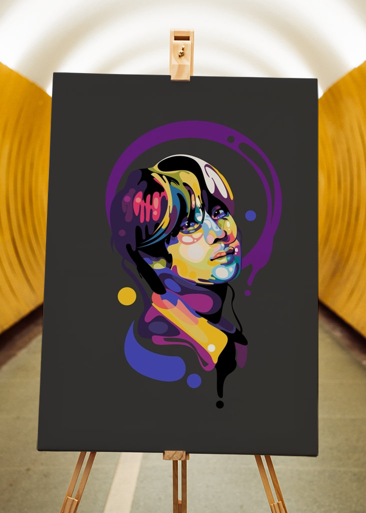 Jin BTS pop art