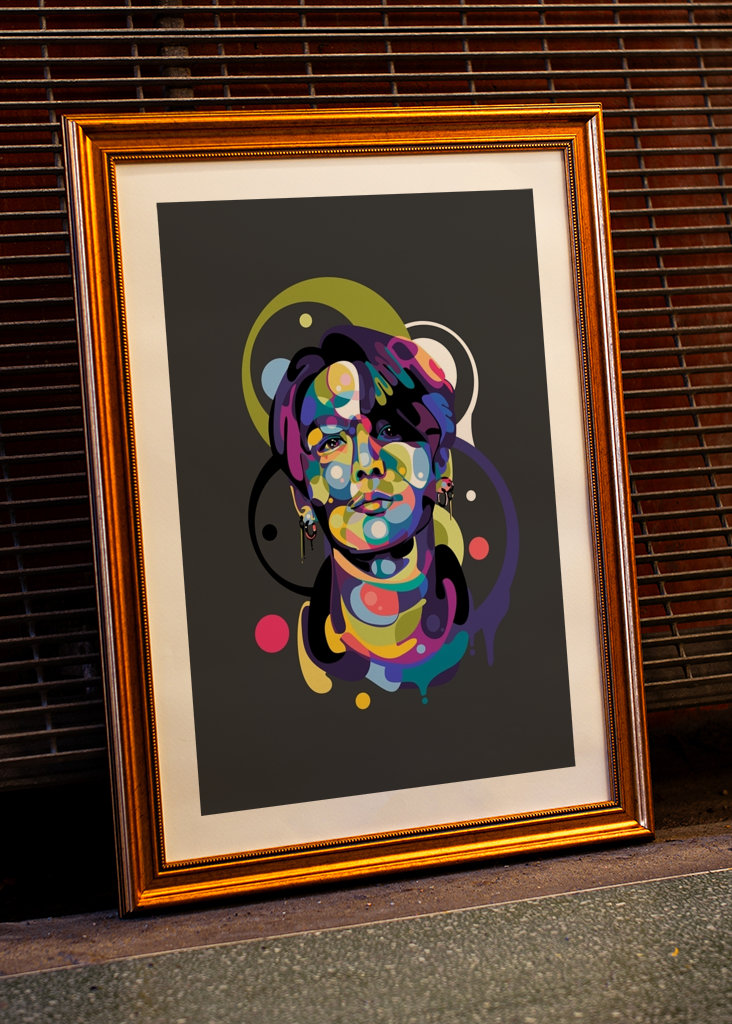Pop-art BTS Jungkook