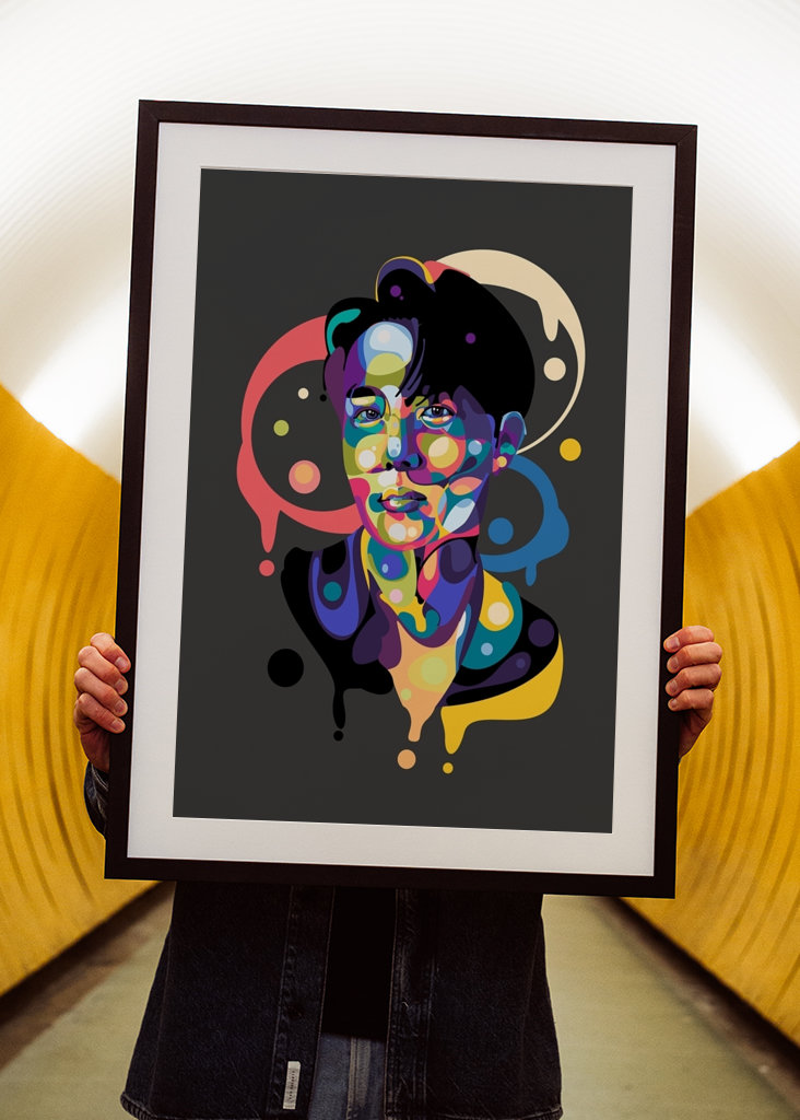 J-Hope BTS pop art