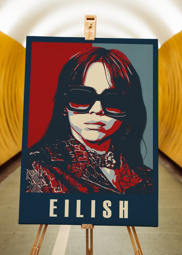 pop art billie eilish