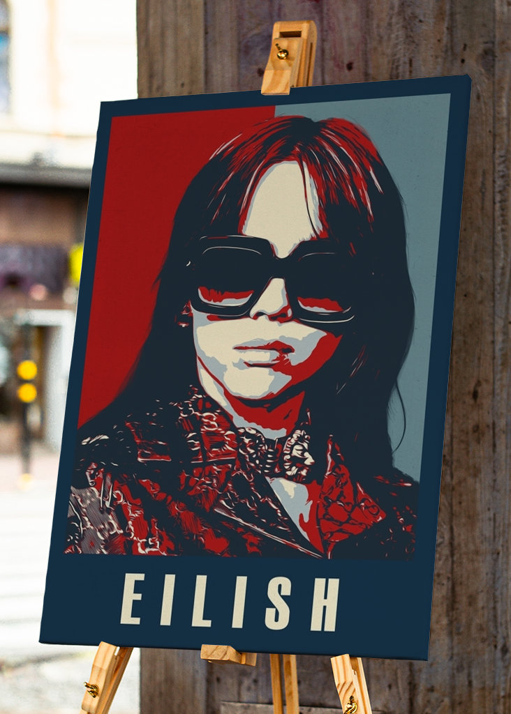 pop art billie eilish