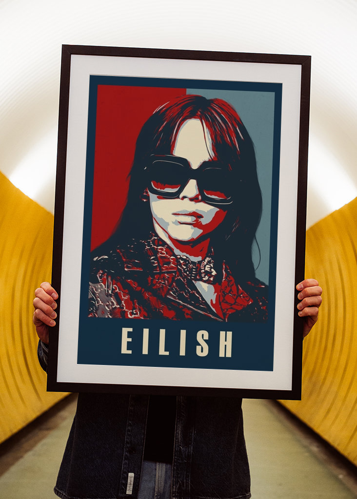 pop art billie eilish