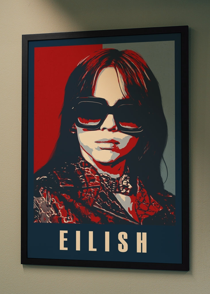 pop art billie eilish