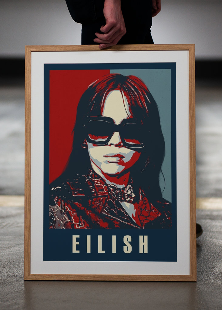 pop art billie eilish