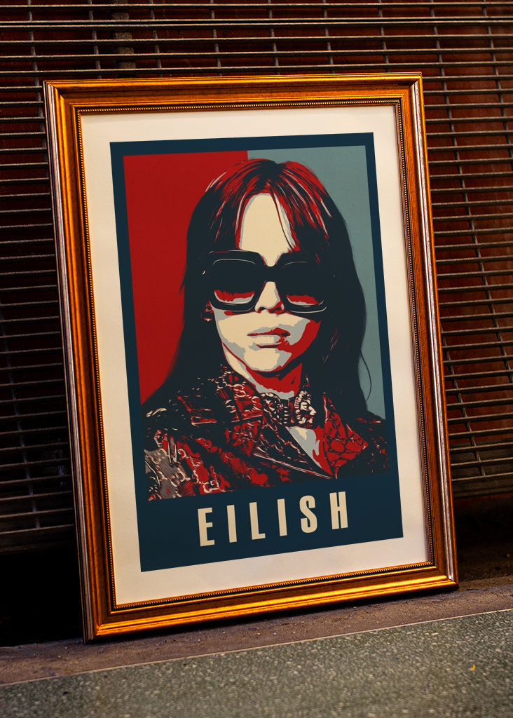 pop art billie eilish