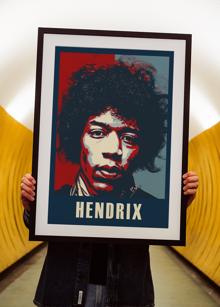 Pop Art Jimi Hendrix