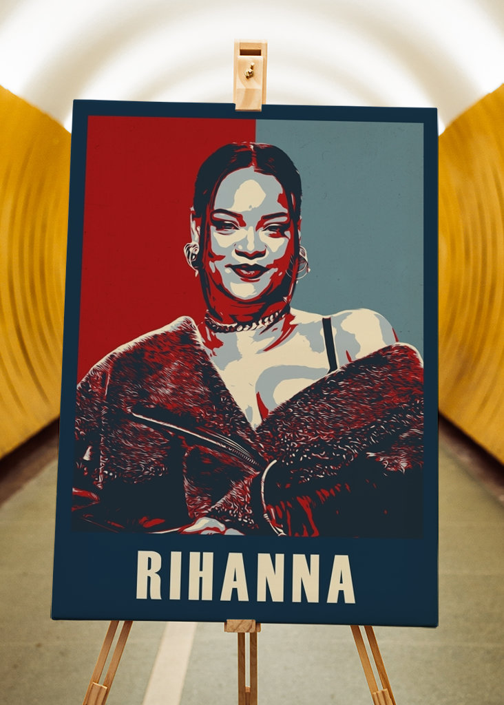 Pop Art Rihanna