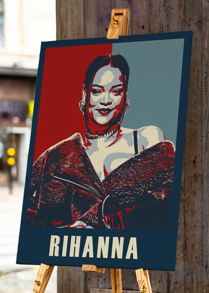 Pop Art Rihanna