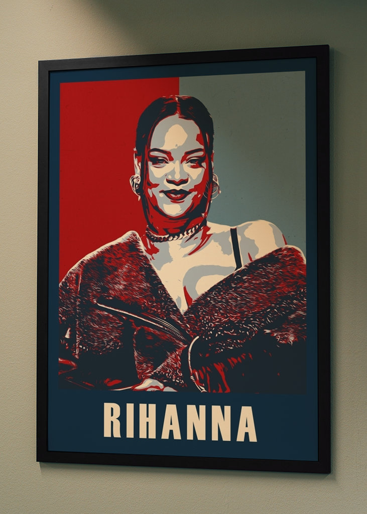Pop Art Rihanna