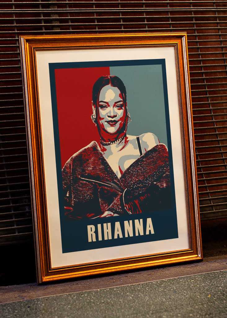 Pop Art Rihanna