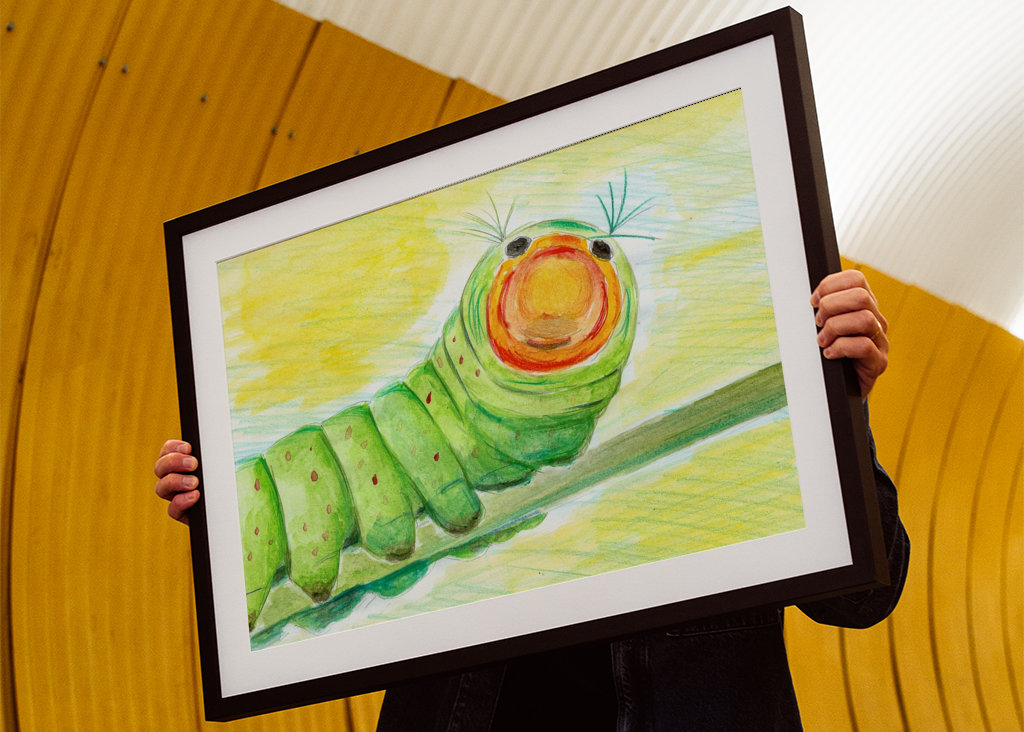 the little caterpillar