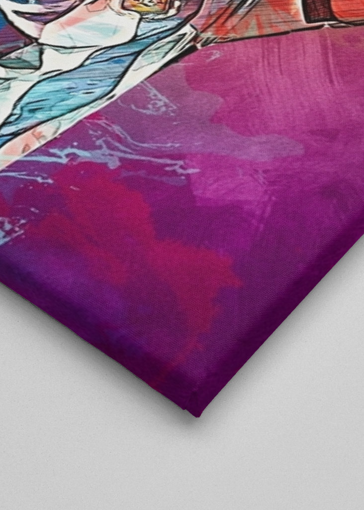 Messi Football Painting