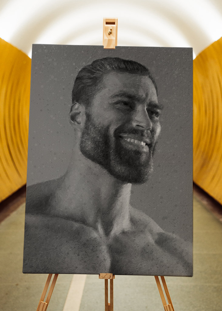 Giga chad meme