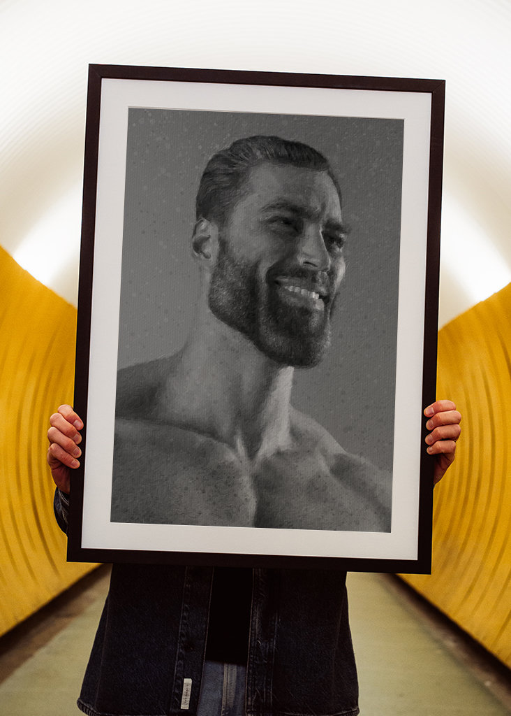 Giga chad meme