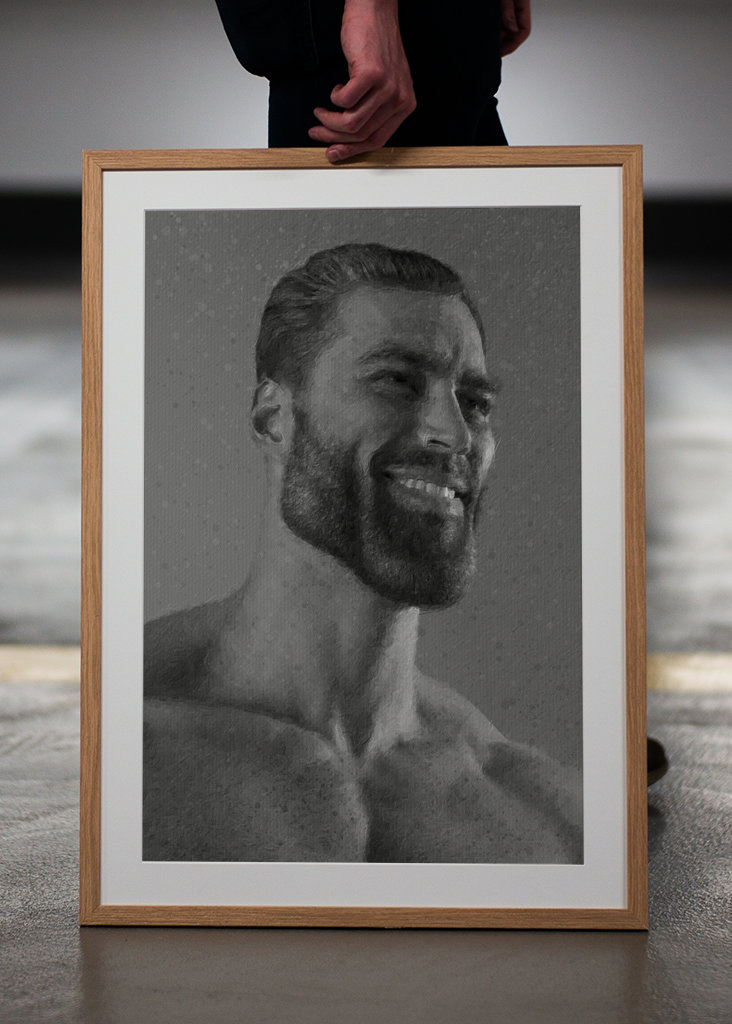Giga chad meme
