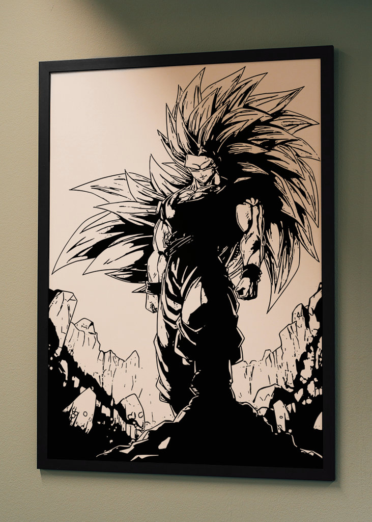 Goku Dragon Ball Manga Kunst
