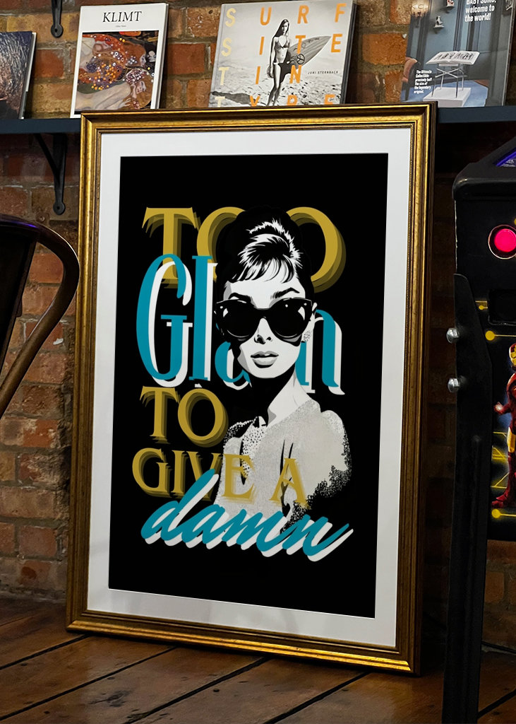 Too Glam To Give A Damn