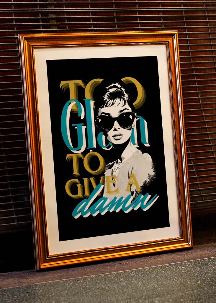 Too Glam To Give A Damn