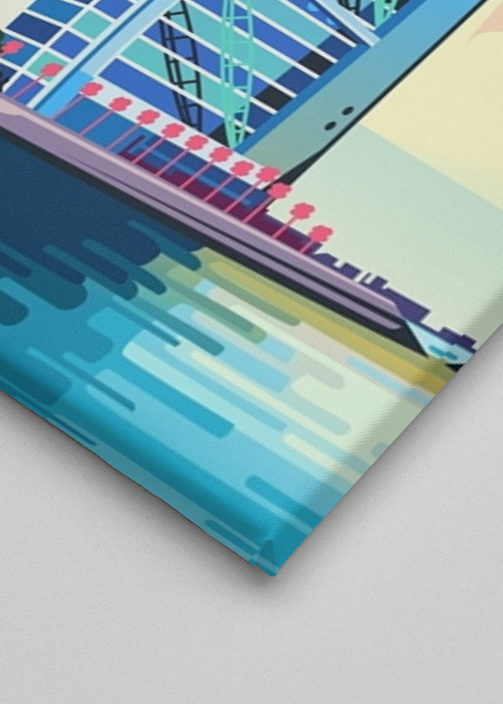 Travel Poster Dubai UAE