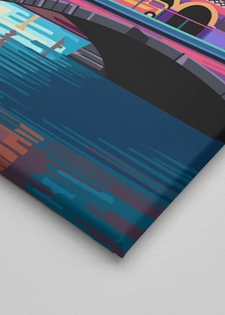 Plakat podróżniczy Berlin Niemcy