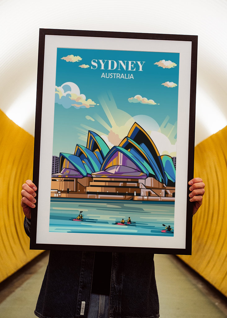 Reiseposter Sydney, Australien