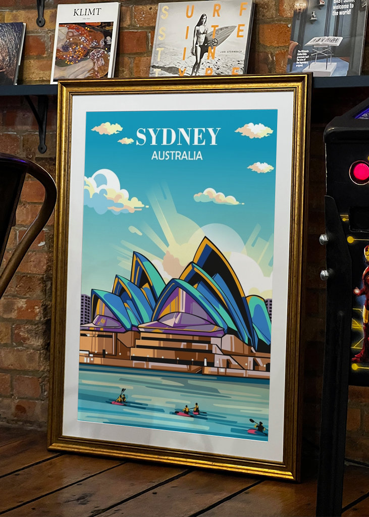 Reiseposter Sydney, Australien