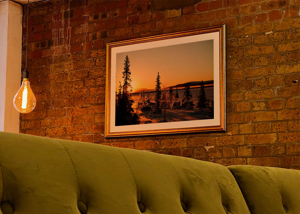 Východ slnka v Taigane.