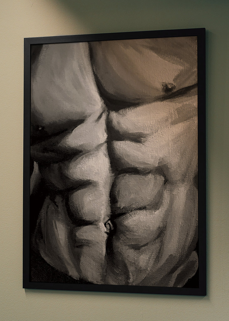 Man torso naakt sixpack 