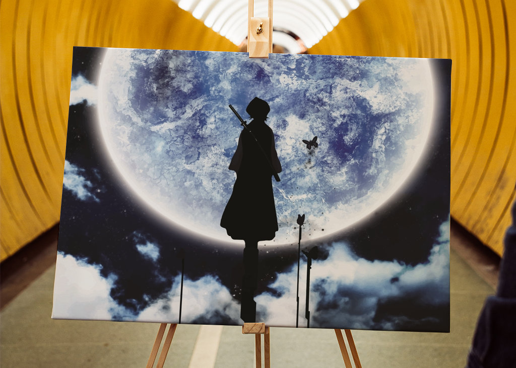 Samurajská dívka a měsíc