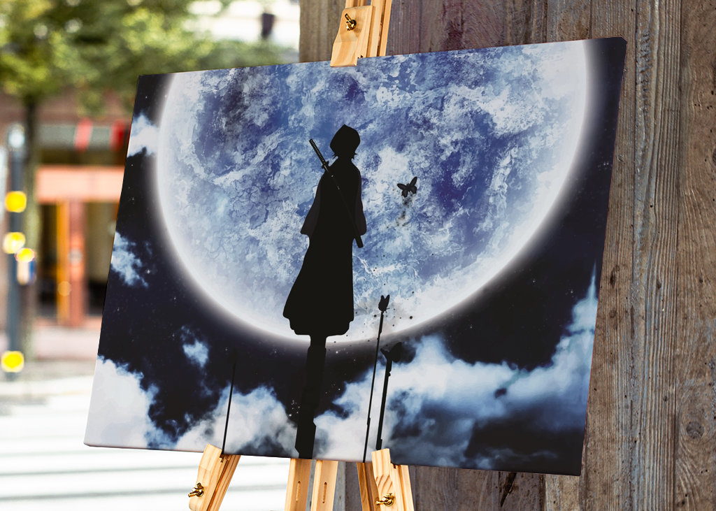 Samurajská dívka a měsíc