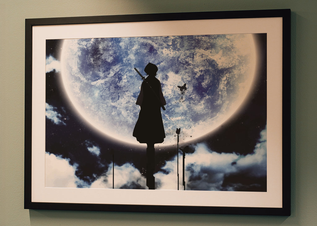 Samurajská dívka a měsíc