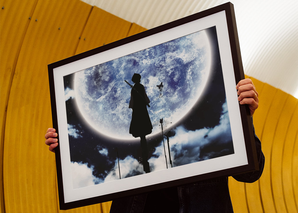 Samurajská dívka a měsíc