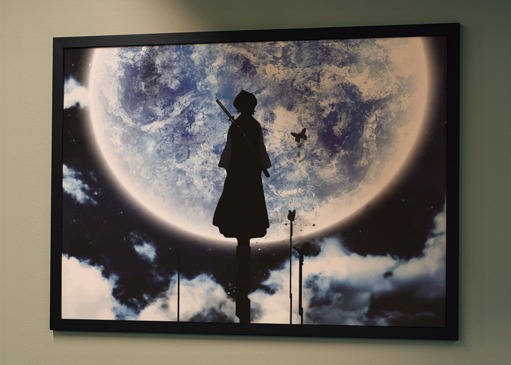 Samurajská dívka a měsíc