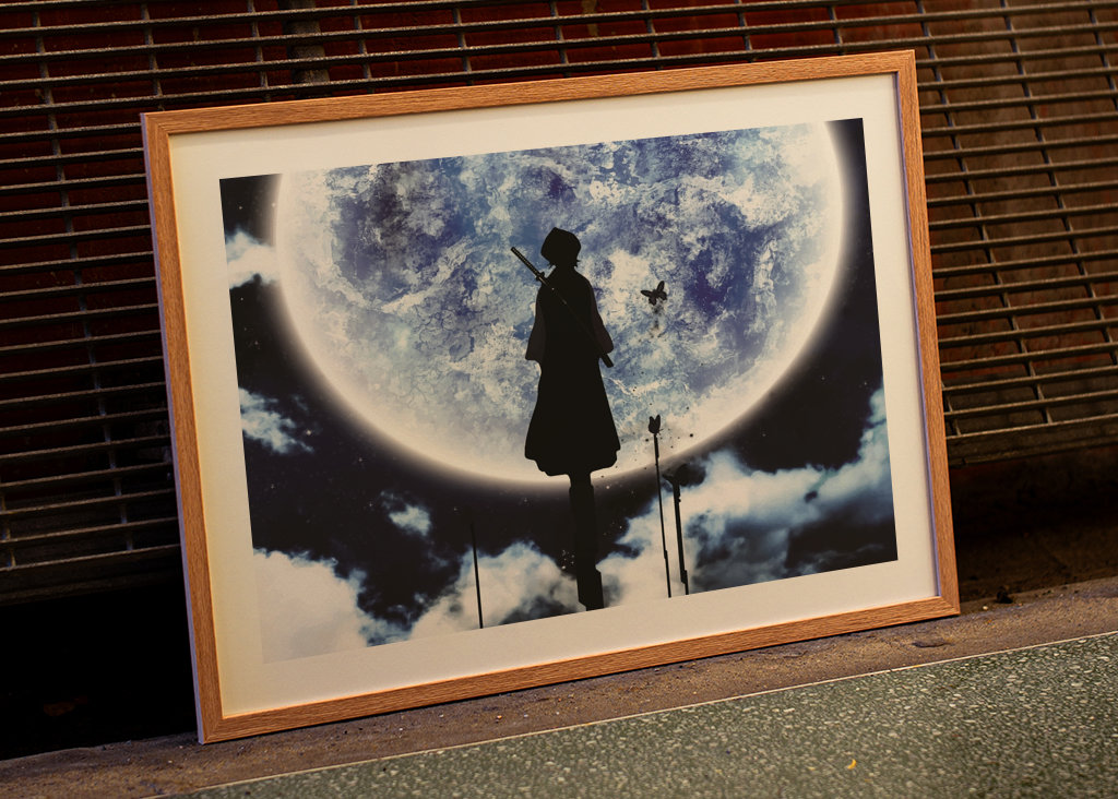 Samurajská dívka a měsíc