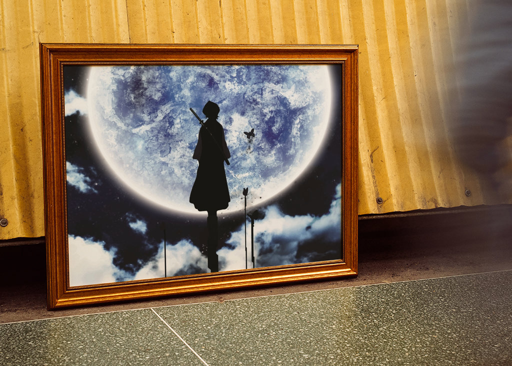 Samurajská dívka a měsíc