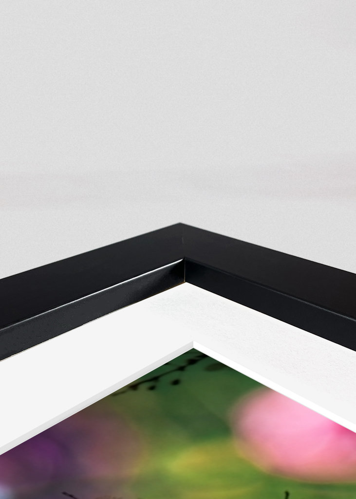 Flor púrpura detrás de las ramas