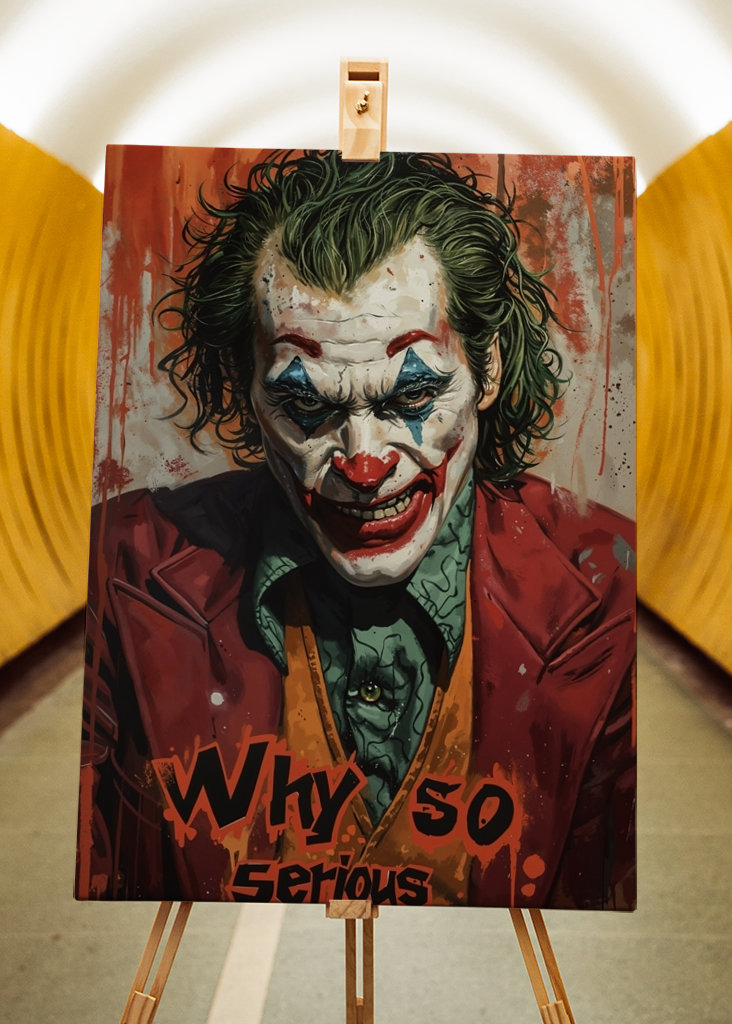 O Coringa Por que tão sério eu