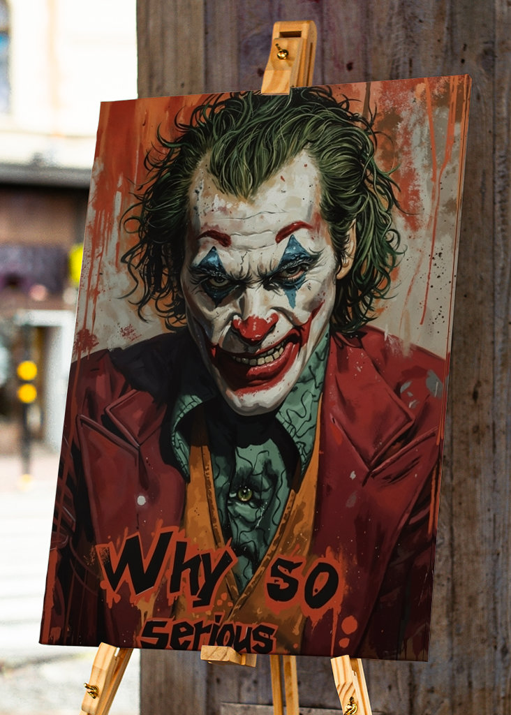 O Coringa Por que tão sério eu