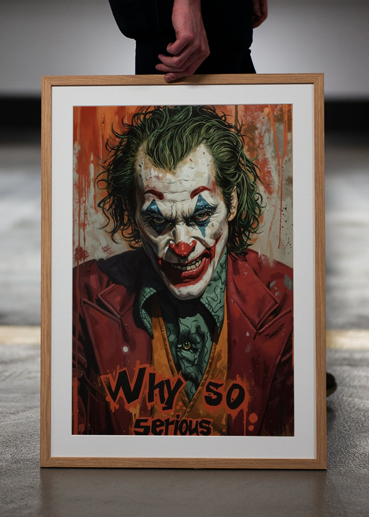 O Coringa Por que tão sério eu