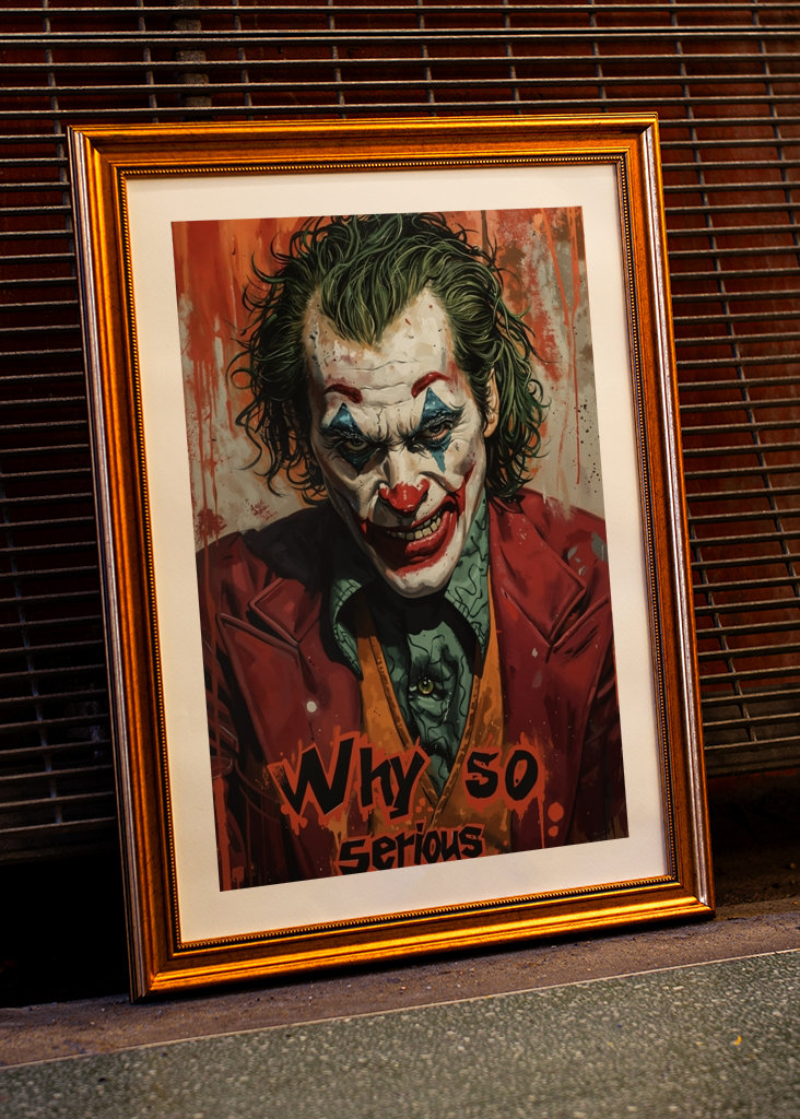 O Coringa Por que tão sério eu