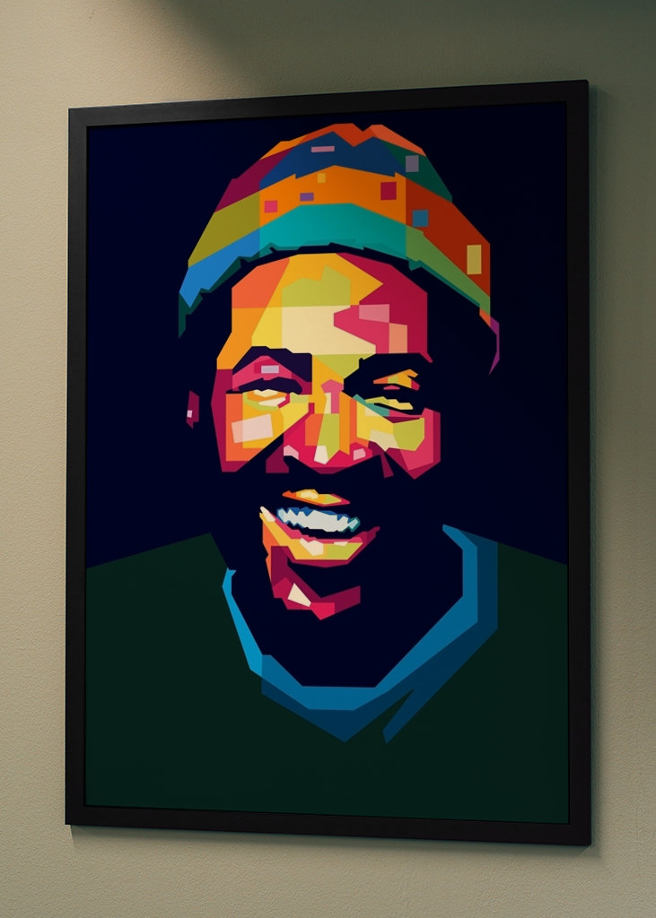 Marvin Gaye Wpap Pop Art 