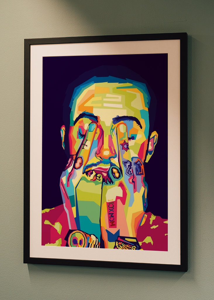Mac Miller Wpap Pop Art 