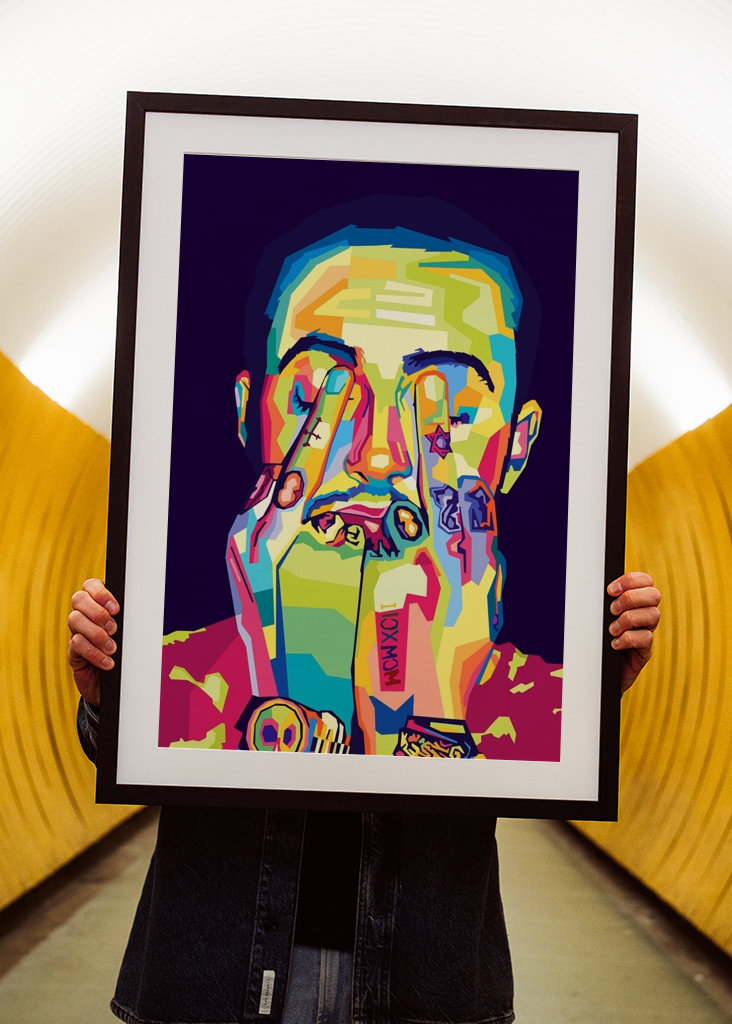 Mac Miller Wpap Pop Art 