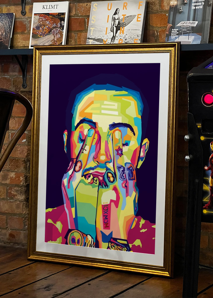 Mac Miller Wpap Pop Art 