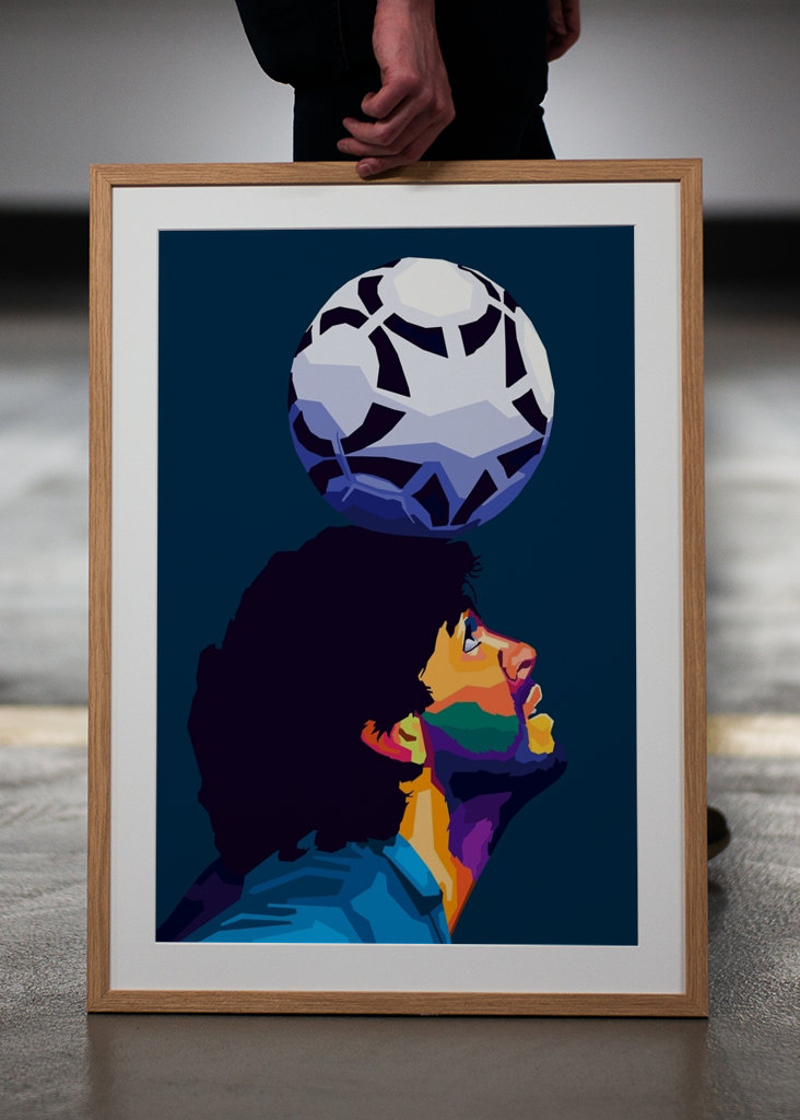 Maradona Wpap Pop Art