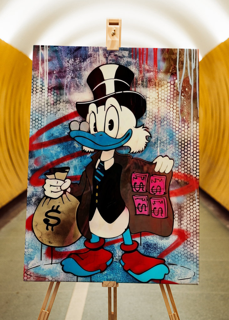 Kaczor Donald Pieniądze