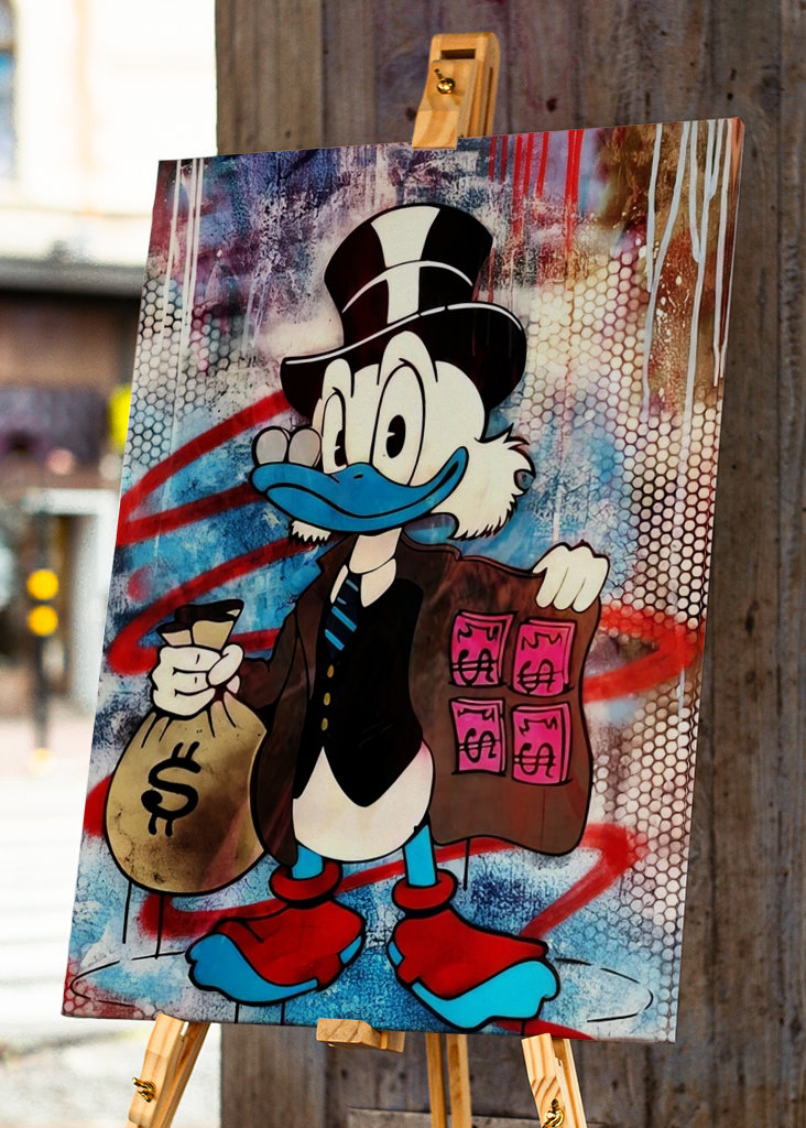 Kaczor Donald Pieniądze