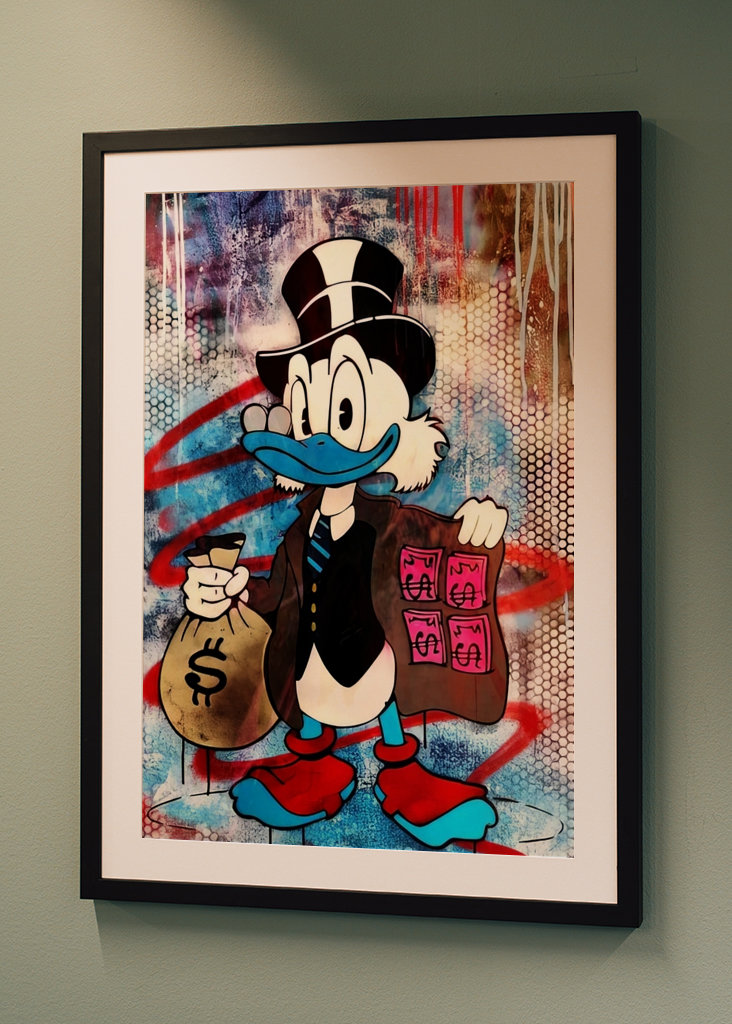 Kaczor Donald Pieniądze